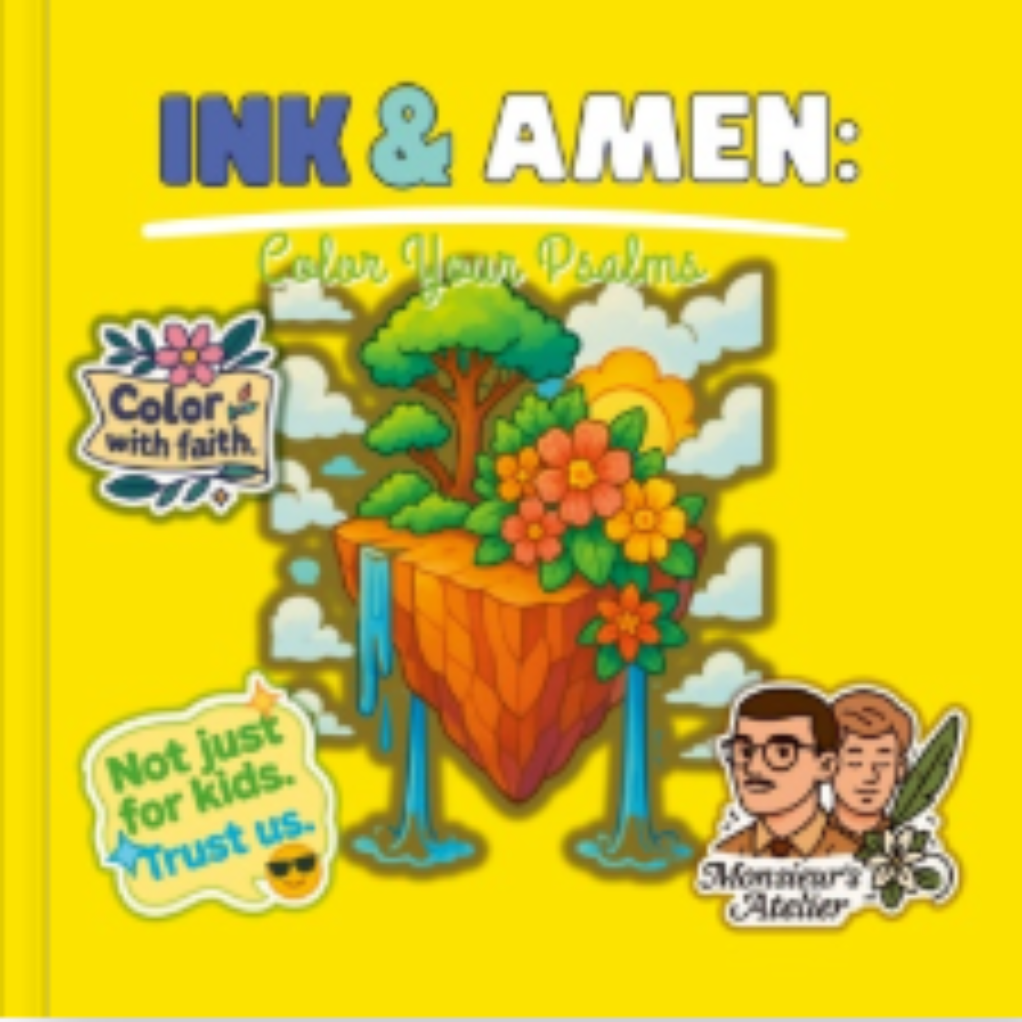 Coperta — Ink & Amen: Color Your Psalm
