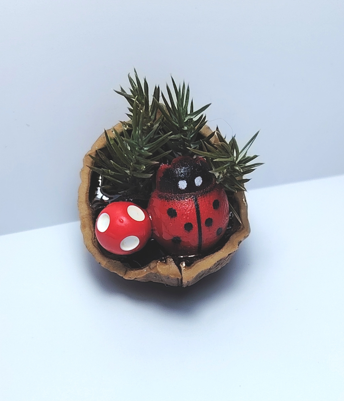 Minipeisaje în coajă de nucă